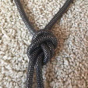 Chain knot necklace